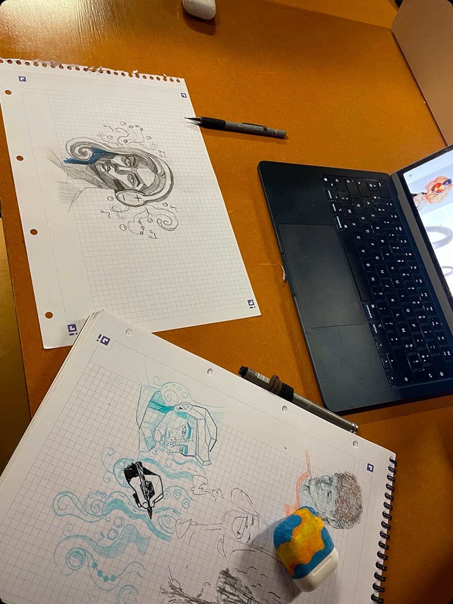 dessin de croquis pour illustrer le contenu associer