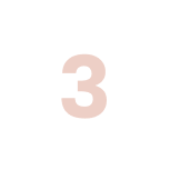 icone numéro 3 dans un rond